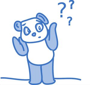 confusedpanda by mairin | openclipart